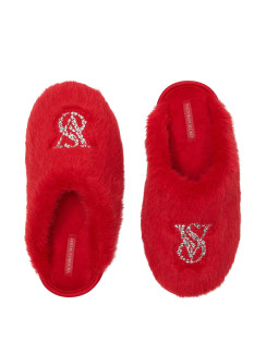 Капці Victoria's Secret Luxe Plush Closed-Toe Slippers Lipstick