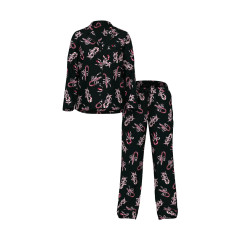 Сатинова піжама Victoria's Secret Glazed Satin Long Pajama Set 