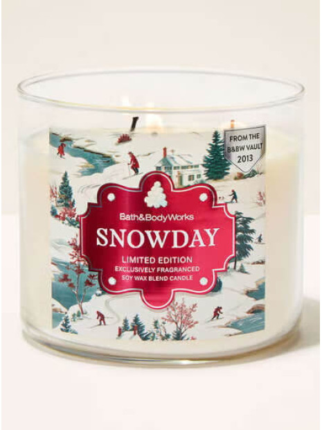Свічка Snowday Bath and Body Works