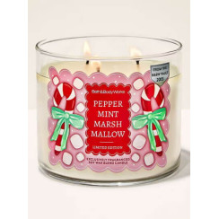 Свічка Peppermint Marshmallow Bath and Body Works