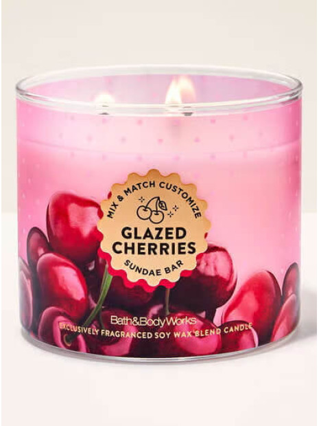 Свічка Glazed Cherries Bath and Body Works
