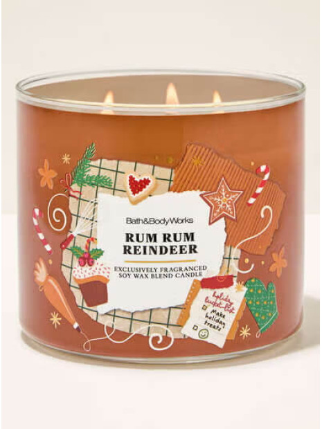 Свічка Rum Rum Reindeer Bath and Body Works