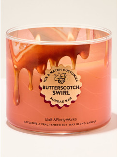 Свічка Butterscotch Swirl Bath and Body Works