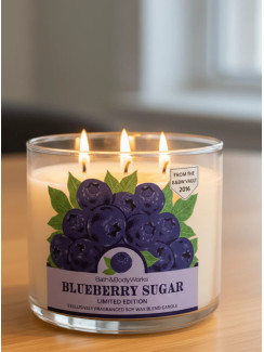 Свічка Blueberry Sugar Bath and Body Works