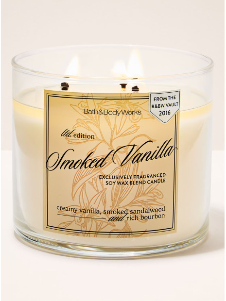 Свічка Smoked Vanilla Bath and Body Works