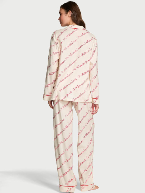 Фланелева піжама Flannel Long PJ Set від Victoria's Secret