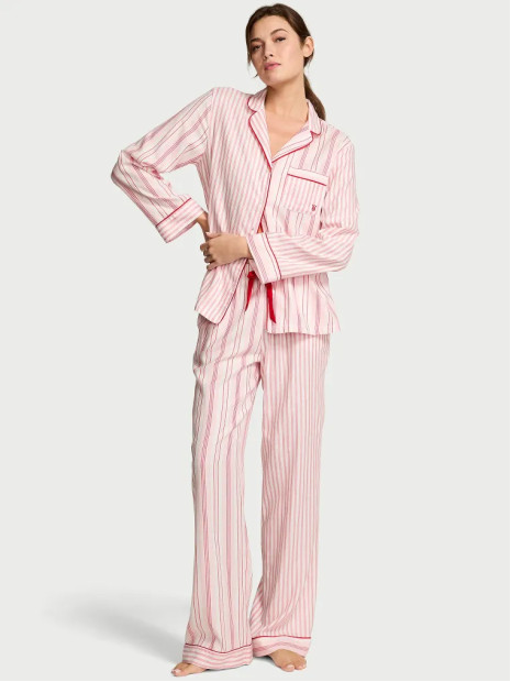 Фланелева піжама Flannel Long PJ Set від Victoria's Secret