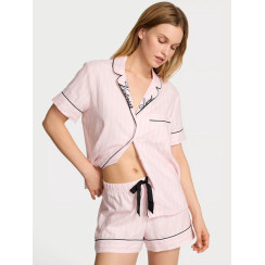 Фланелева піжама Cotton Flannel Short Pajama Set від Victoria's Secret