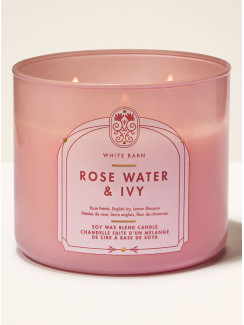 Свічка Rose Water & Ivy Bath and Body Works