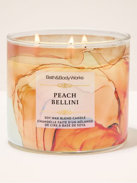 СВІЧКА Peach Bellini Bath and Body Works