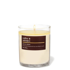 Свічка Coffee & Whiskey Single Wick Candle Bath and Body Works