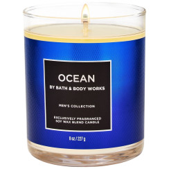 Свічка Ocean Single Wick Candle Bath and Body Works