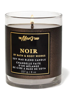 Свічка Noir Single Wick Candle Bath and Body Works