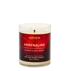Свічка Adrenaline Single Wick Candle Bath and Body Works