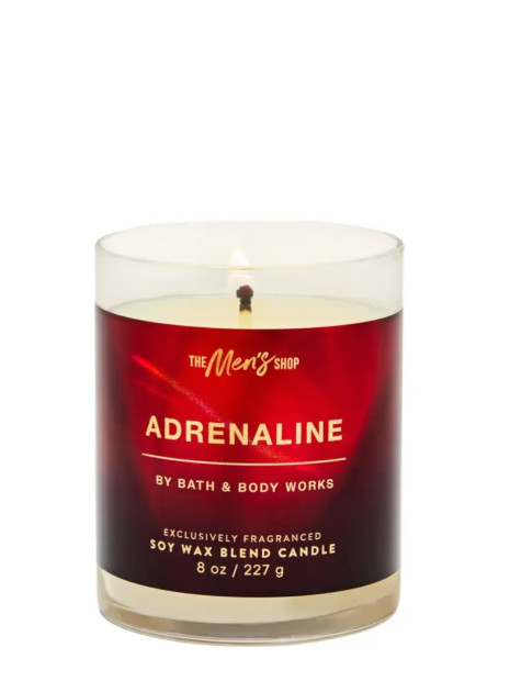 Свічка Adrenaline Single Wick Candle Bath and Body Works