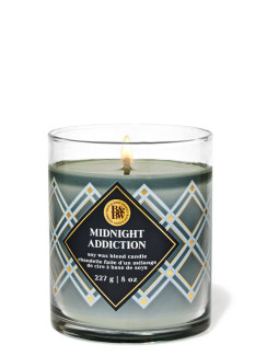 Свічка Midnight Addiction Single Wick Candle Bath and Body Works