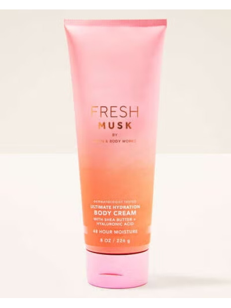 Крем для тіла з олією ши Fresh Musk Bath and Body Works