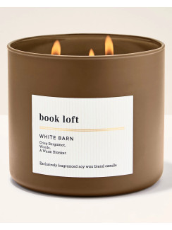 Свічка Book Loft Bath and Body Works 