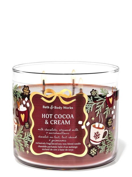 Свічка Hot Cocoa & Cream Bath and Body Works