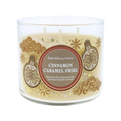 Свічка Cinnamon Caramel Swirl Bath and Body Works 