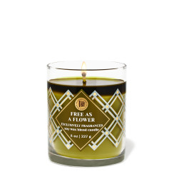Свічка Free As A Flower Single Wick Candle Bath and Body Works