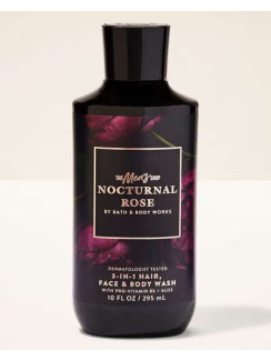 Шампунь для волосся та гель для душу 3в1 Bath and Body Works 2-in-1 Hair & Body Nocturnal Rose