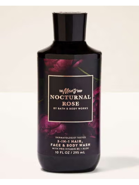 Шампунь для волосся та гель для душу 3в1 Bath and Body Works 2-in-1 Hair & Body Nocturnal Rose