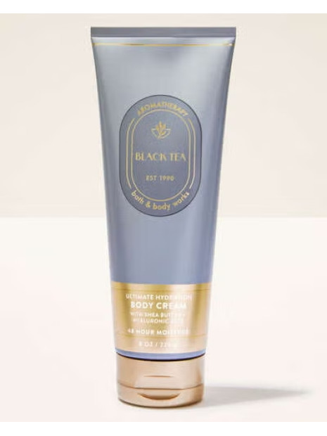 Крем для тіла з олією ши Black Tea Bath and Body Works