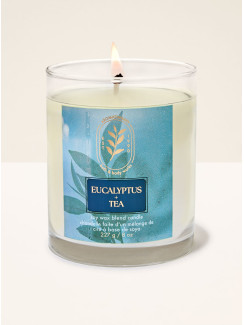 Свічка Eucalyptus Tea Single Wick Candle Bath and Body Works