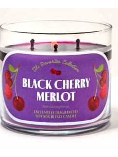 Свічка Black Cherry Merlot Bath and Body Works