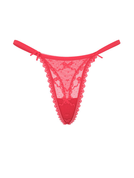 Мереживні трусики від Victoria's Secret - колір Poppy