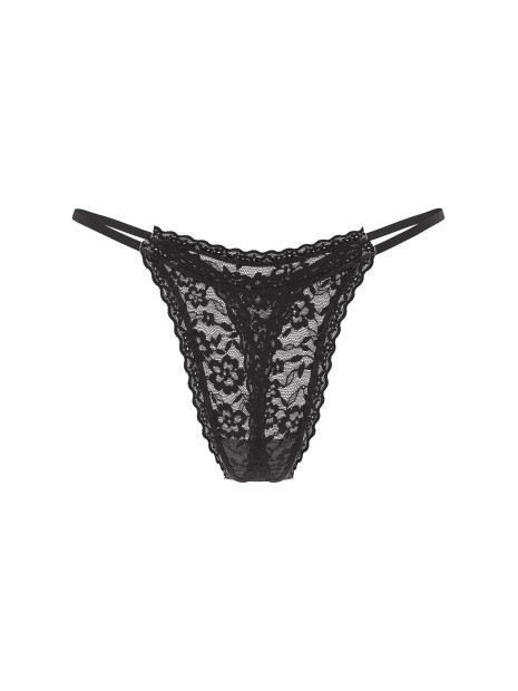 Мереживні трусики від Victoria's Secret - Black