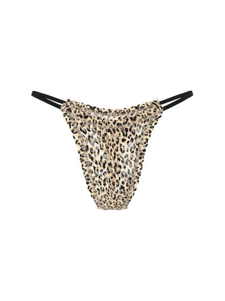 Мереживні трусики від Victoria's Secret - Natural Leopard