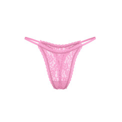 Мереживні трусики від Victoria's Secret - Neon Bubble Pink