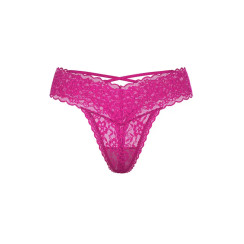 Мереживні трусики від Victoria's Secret - Lace Strappy-Back Thong Panty