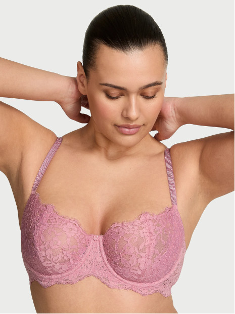 Бюстгальтер Victoria's Secret Wicked Twinkle Lace Unlined Balconette Bra