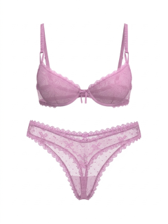 Комплект білизни Victoria's Secret  Sexy Tee Bow Lace Unlined Demi Bra