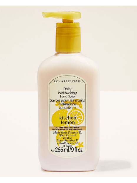 Зволожувальне мило для рук Kitchen Lemon Moisturizing Hand Soap Bath and Body Works