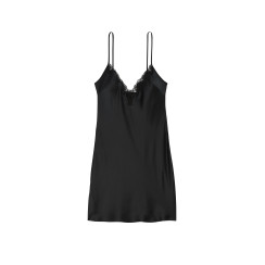 Пеньюар Victoria's Secret Very Sexy Satin Rose Lace-Trim Mini Slip Dress