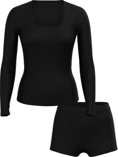 Модалова піжама Victoria's Secret SoSoft™ Modal Ribbed Scoop Long-Sleeve Shortie Set