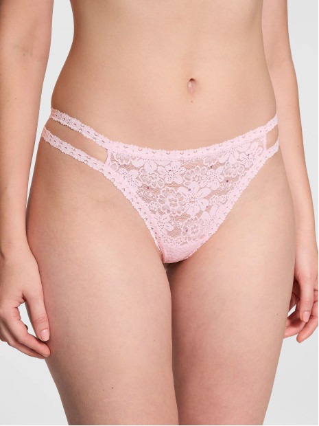 Комплект білизни Victoria's Secret PINK Wink™ Push-Up Balconette - колір Pink Tulip