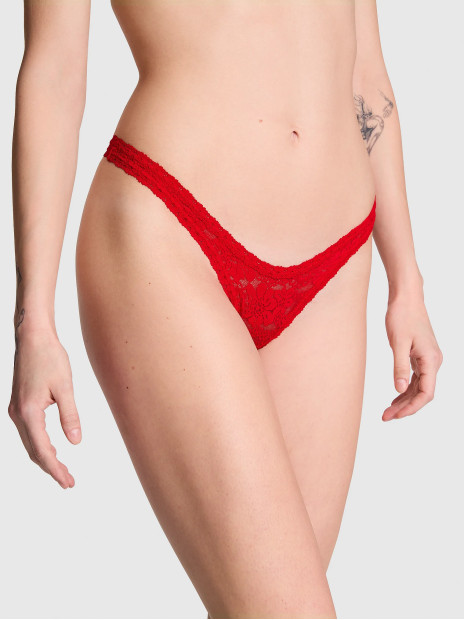 Комплект білизни Victoria's Secret PINK Wink™ Push-Up Balconette - колір Red Pepper