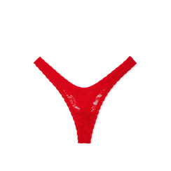 Мереживні трусики від Victoria's Secret - Red Pepper