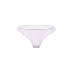 Мереживні трусики бразиліана Lace Brazilian Panty Victoria's Secret - колір Delicate Violet