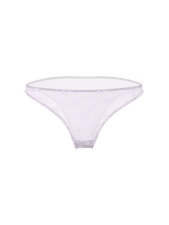 Мереживні трусики бразиліана Lace Brazilian Panty Victoria's Secret - колір Delicate Violet