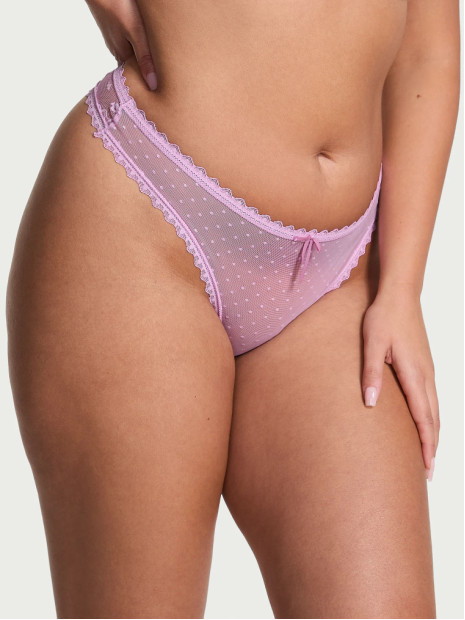 Мереживні трусики від Victoria's Secret - Bikini Pink