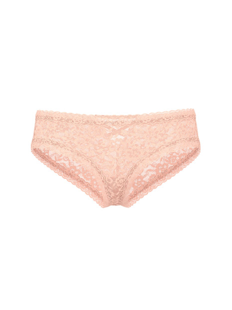 Мереживні трусики чіки Victoria's Secret - колір Peach