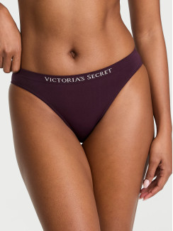 Безшовні трусики бікіні Victoria's Secret - колір Winter Wine