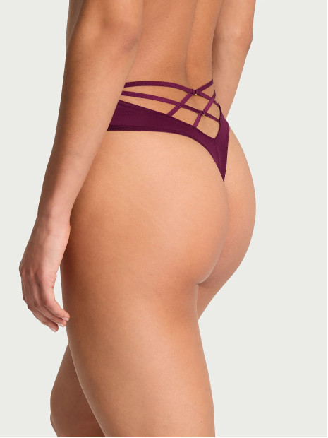 Стрінги від Victoria's Secret Very Sexy Smooth High-Waist Strappy-Back Thong Panty - колір Kir