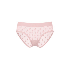 Трусики-бікіні Sheer Heritage Shimmer Hiphugger Panty - колір Angel Pink